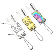 Cute Panda Utility Knife – Mini Keychain Box Opener for Everyday Use